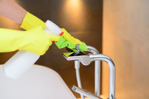 Final service terms page for carpet cleaning customers in the UK