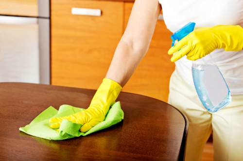 Deep cleaning a bathroom in a SW20 home